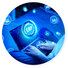 تطوير أنظمة المحاسبة وإدارة الموارد (ERP Systems)